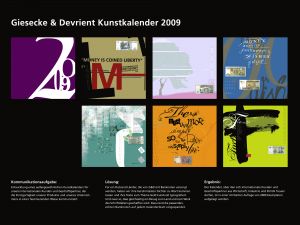 Giesecke & Devrient "Kunstkalender 2009"