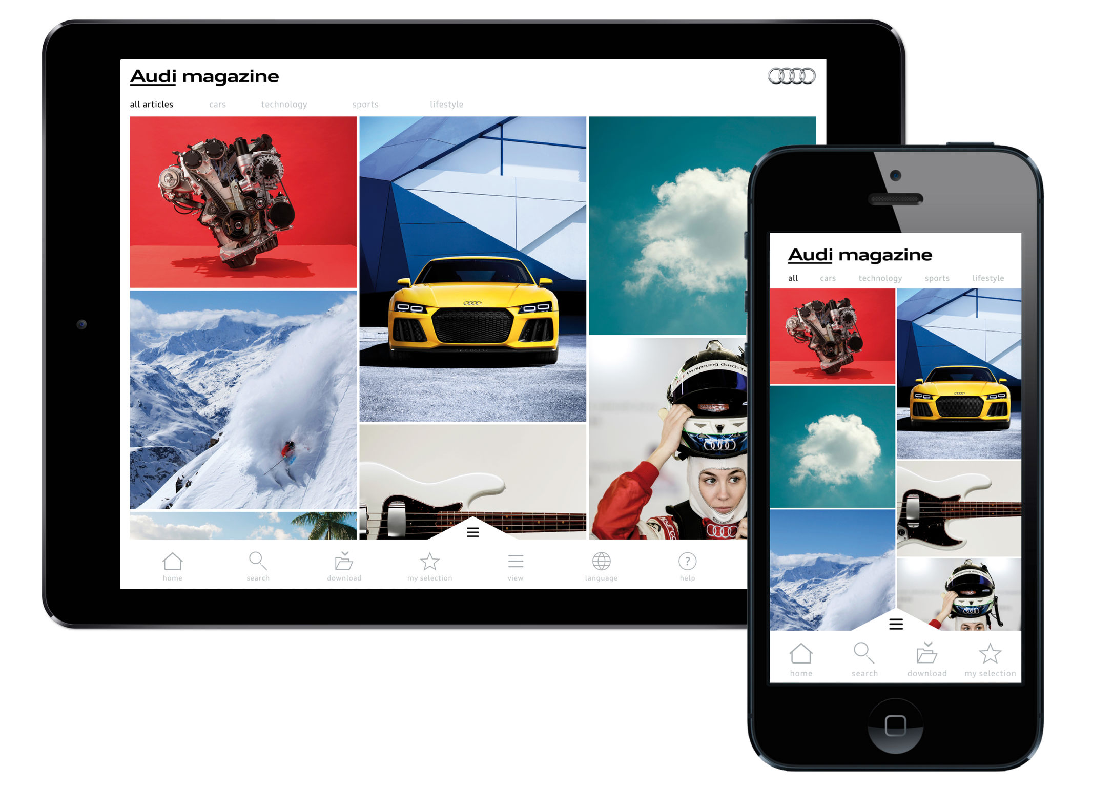 Audi Magazine App