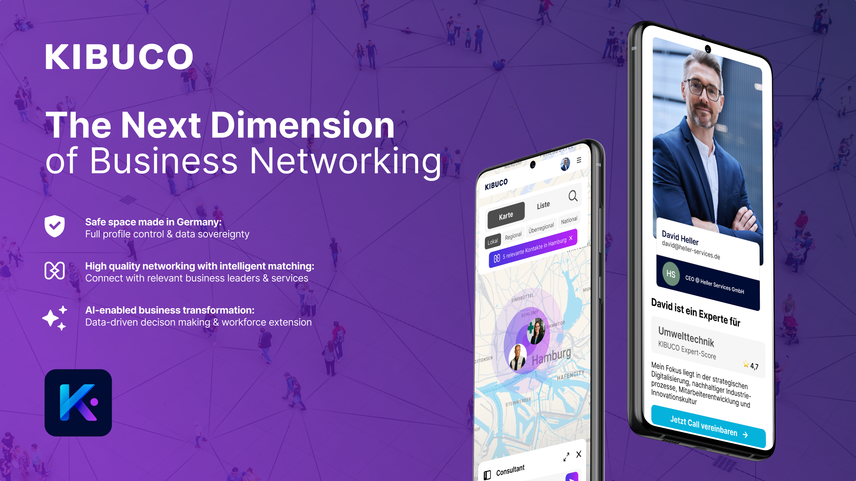 KIBUCO – Next Dimension of Business Networking