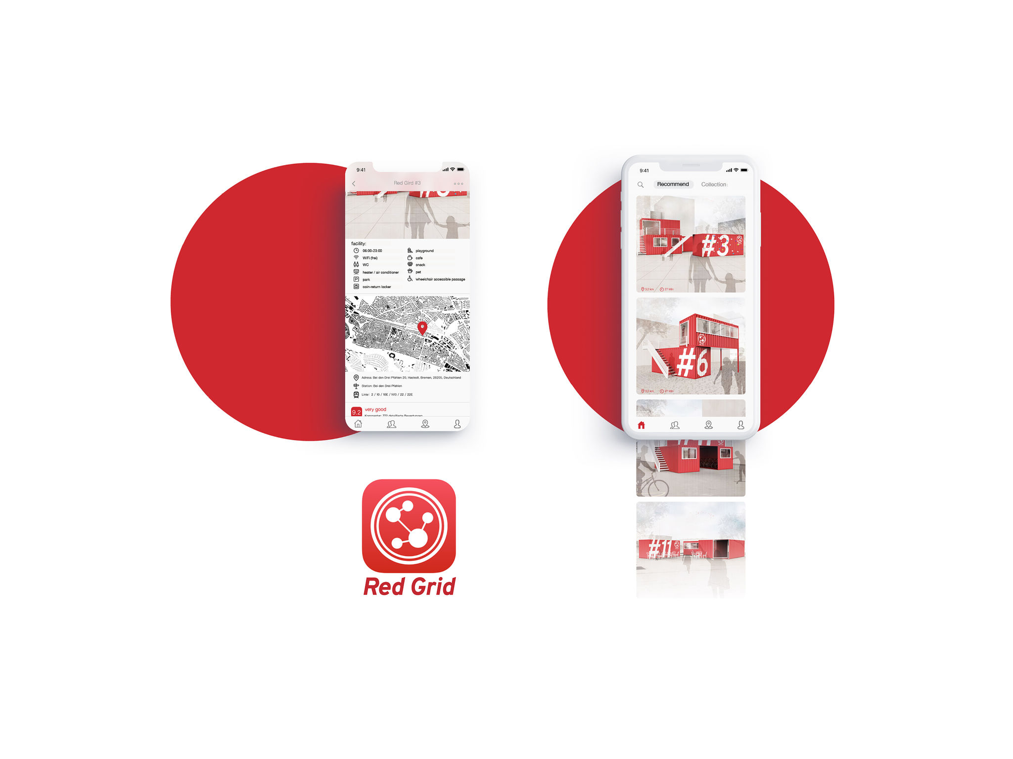 RED GRID-shared space
