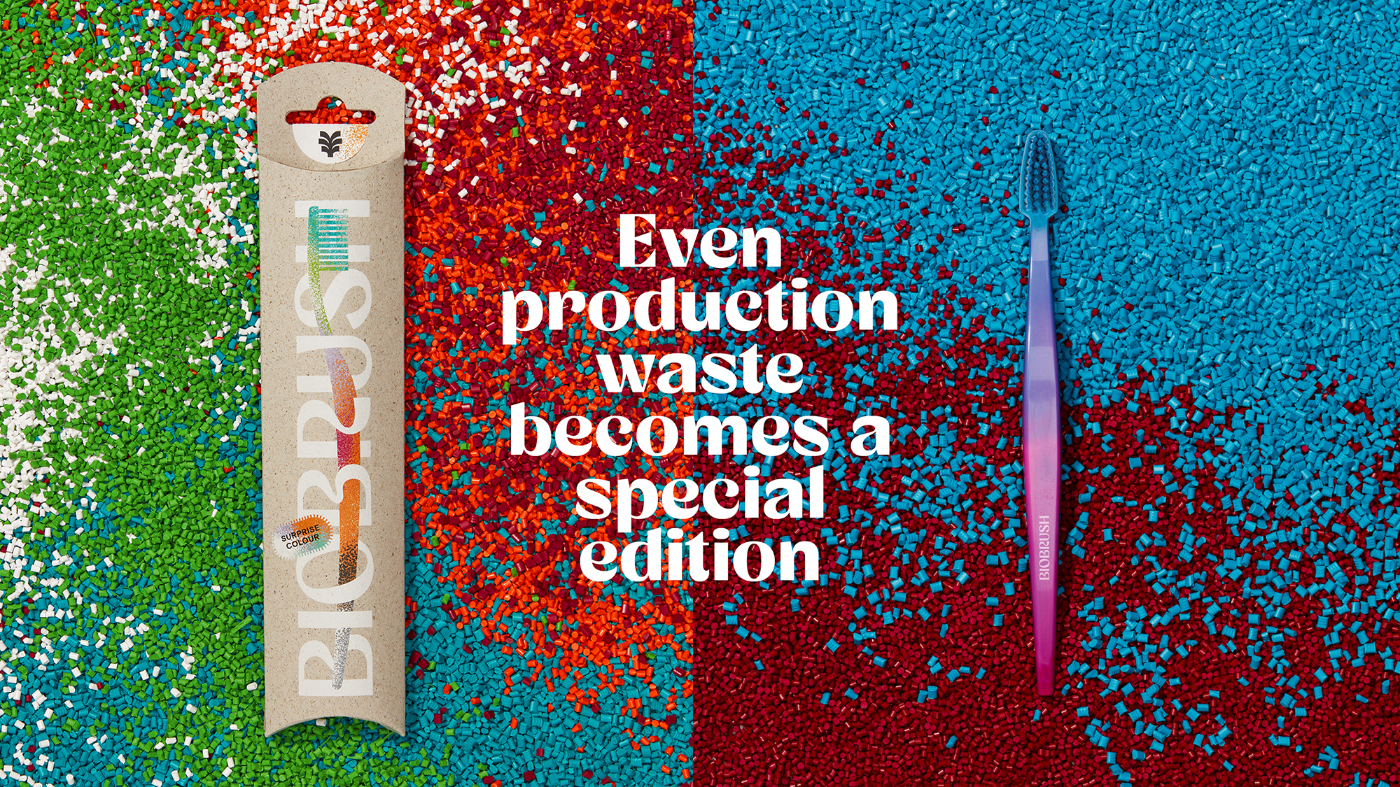 Biobrush, Eco-modern Brand Design