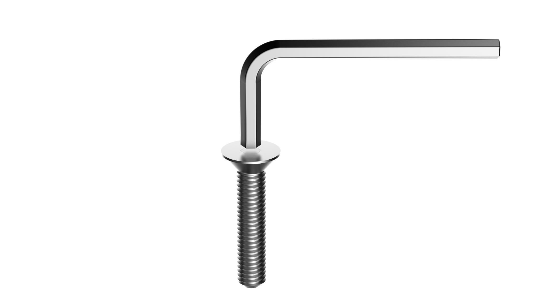 Beautiful and cleanable Flush Fasteners™