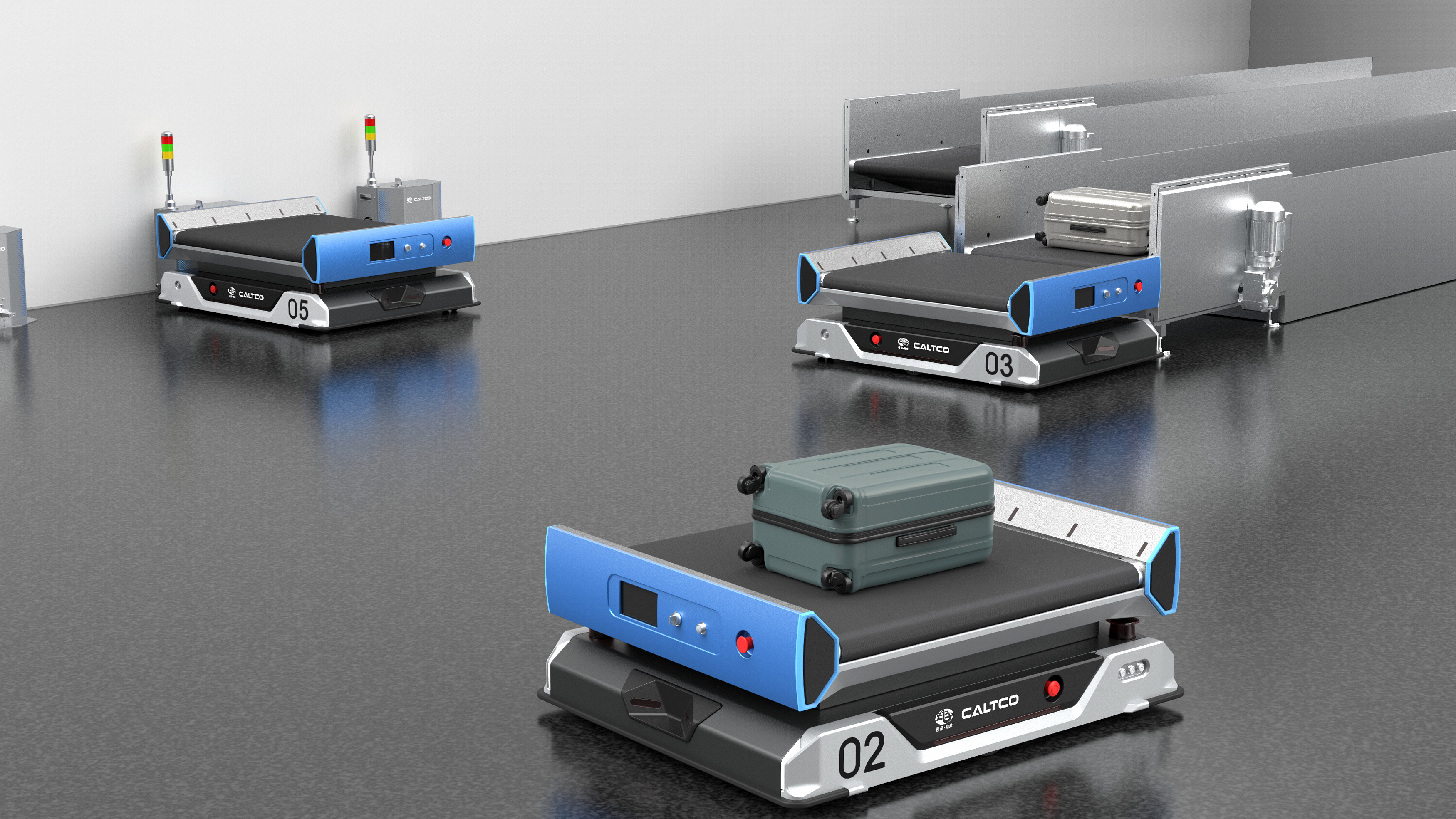 Autonomous Mobile Robot of Aviation Logistics