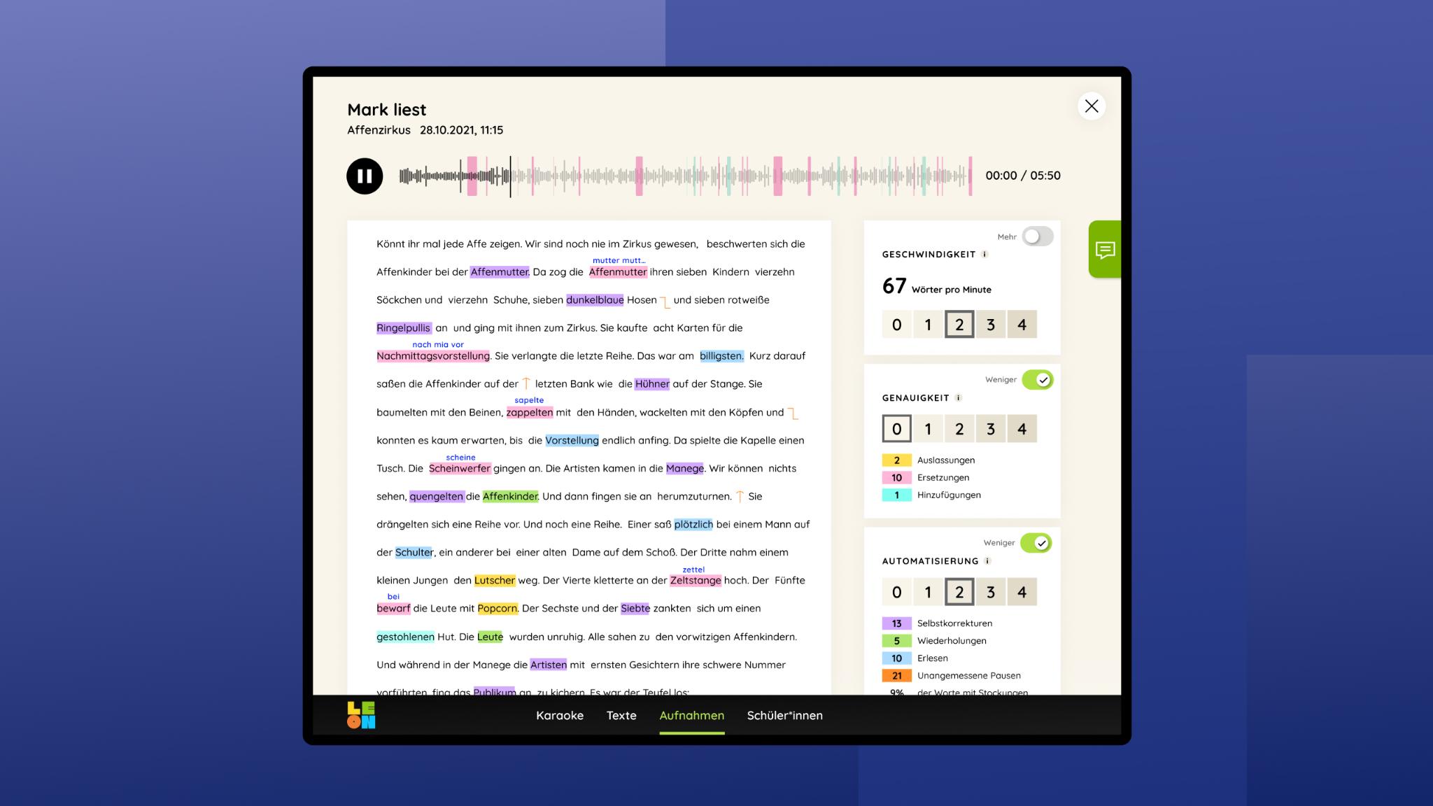 LEON - Reading Room Online