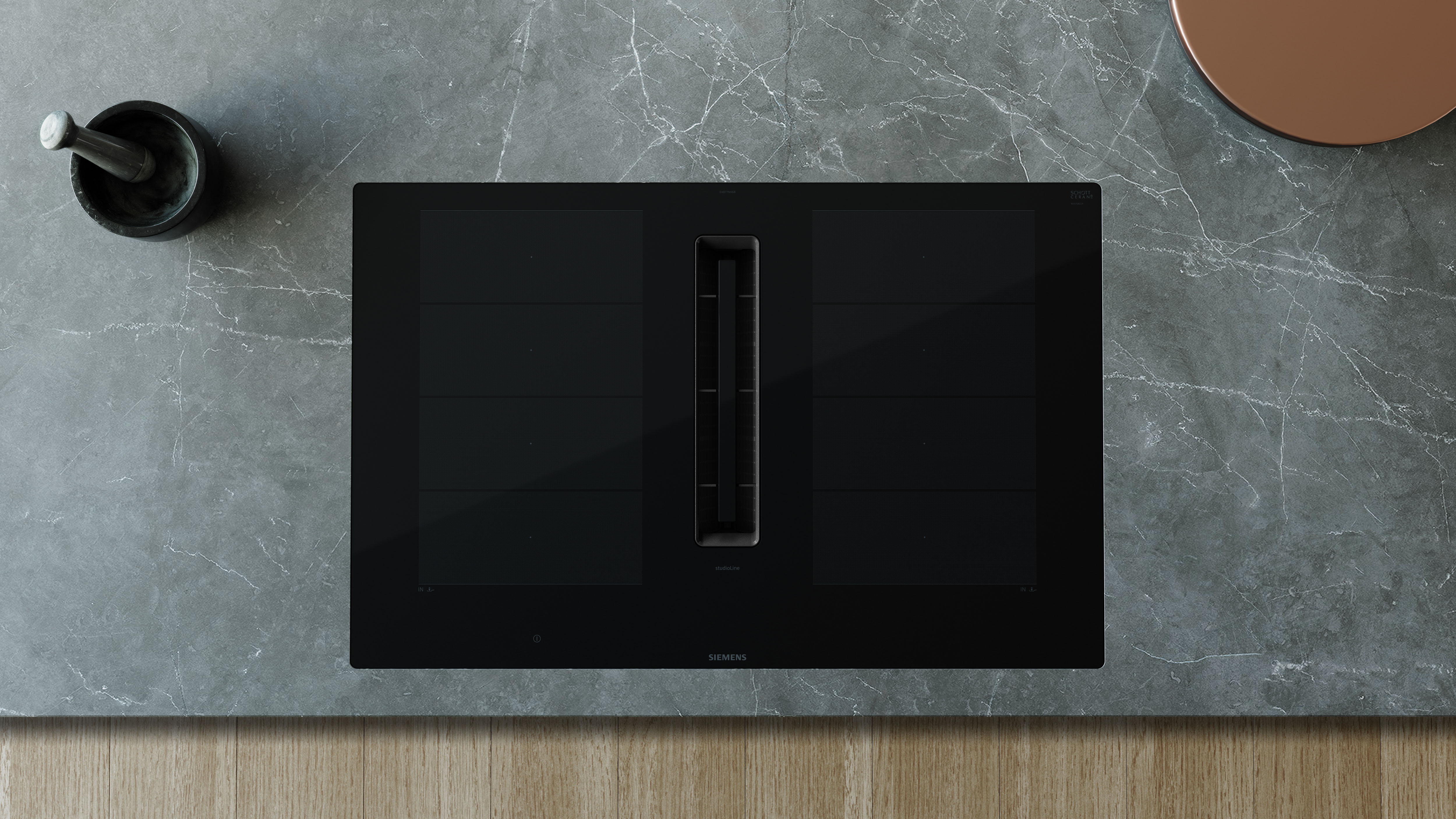 Siemens iQ700  diamondProtect venting cooktop