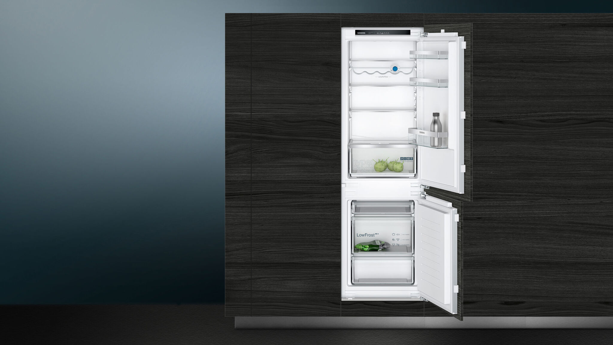 Siemens iQ300 Einbau-Kühl-Gefrier-Kombination