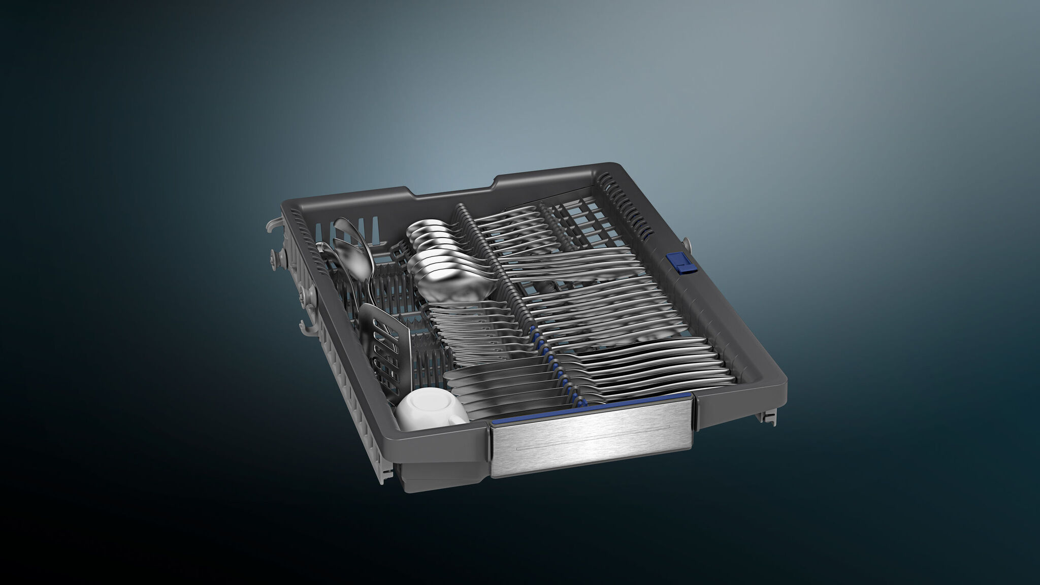 Siemens iQ500 partly integrated dishwasher