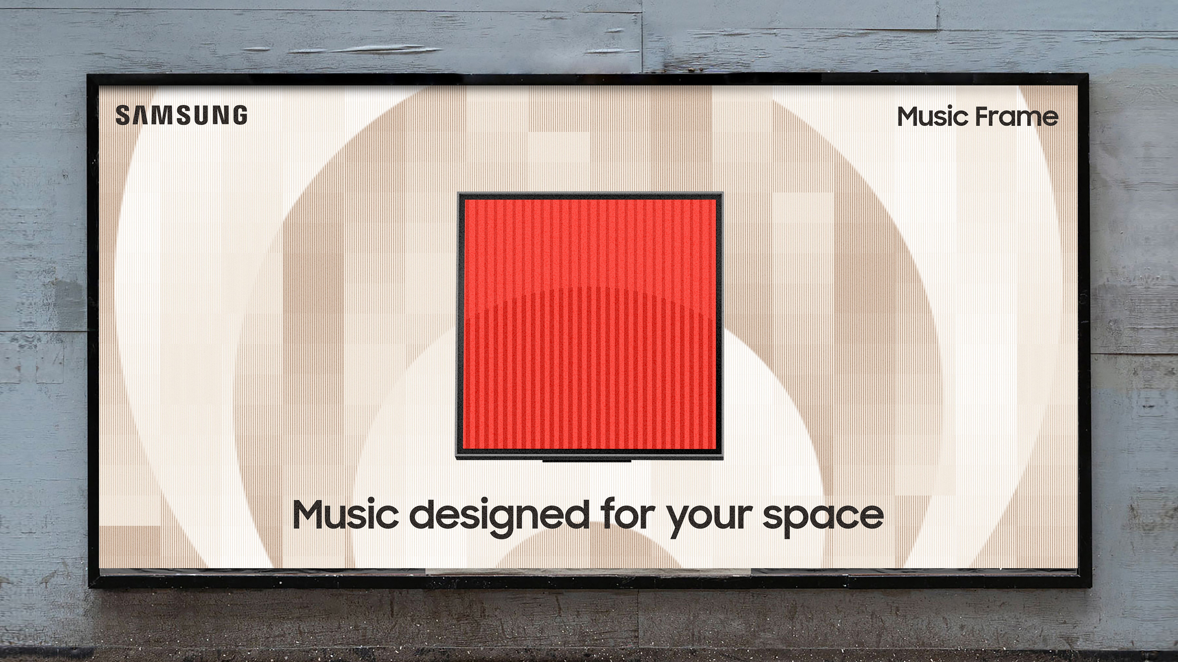 Music Frame Visual Branding