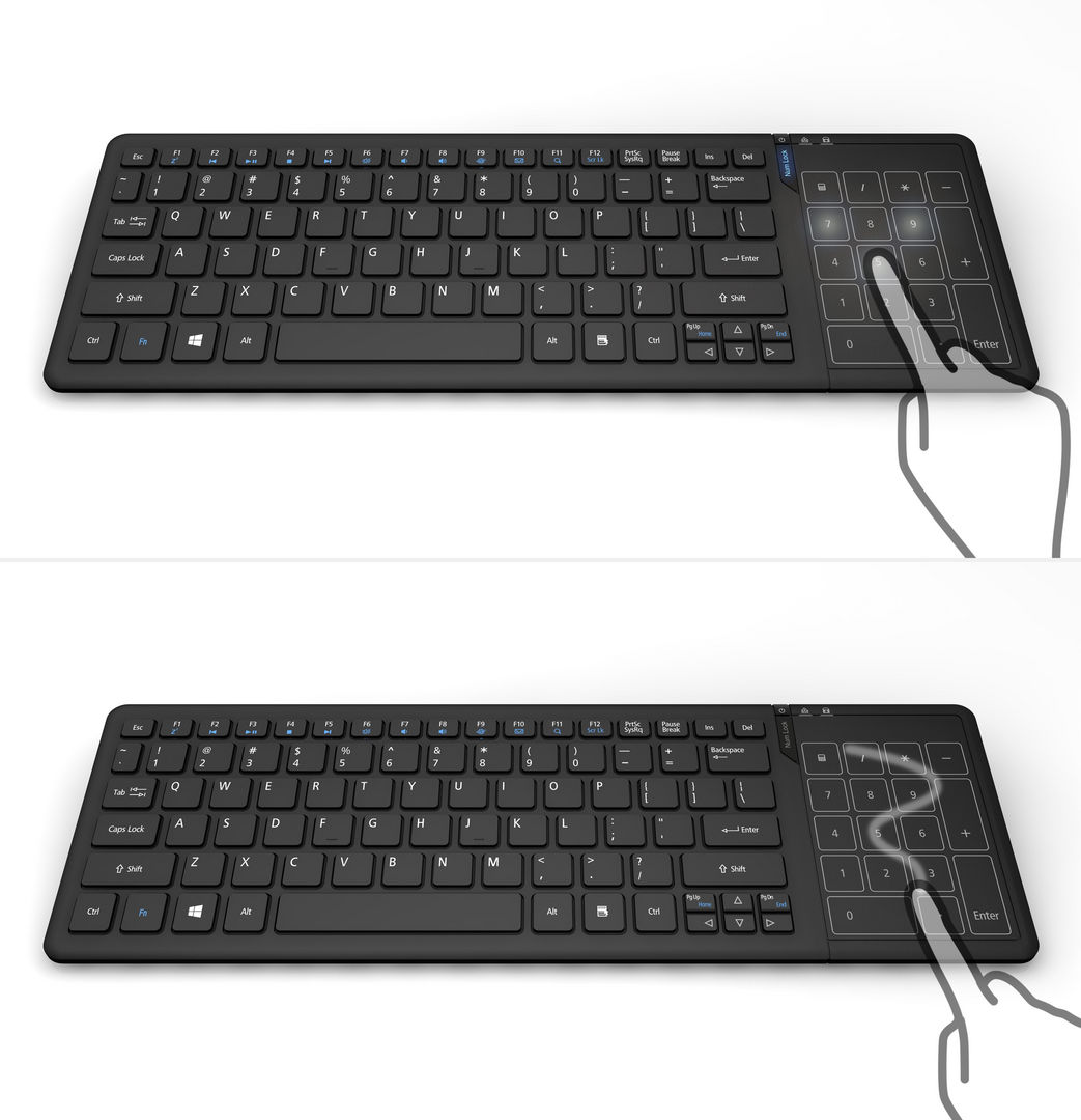 Touch keyboard U50G