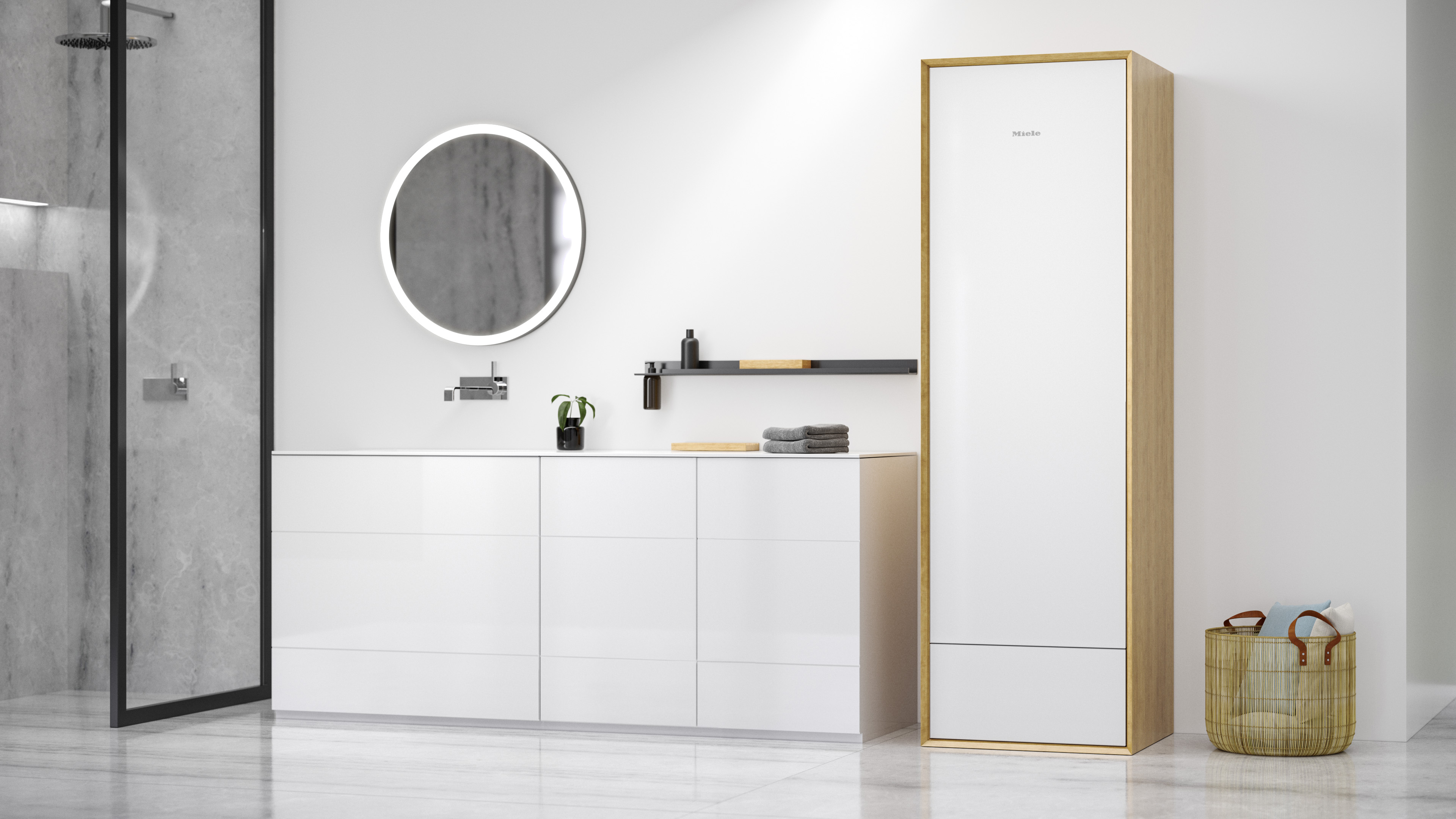 Aerium Laundry Cabinet