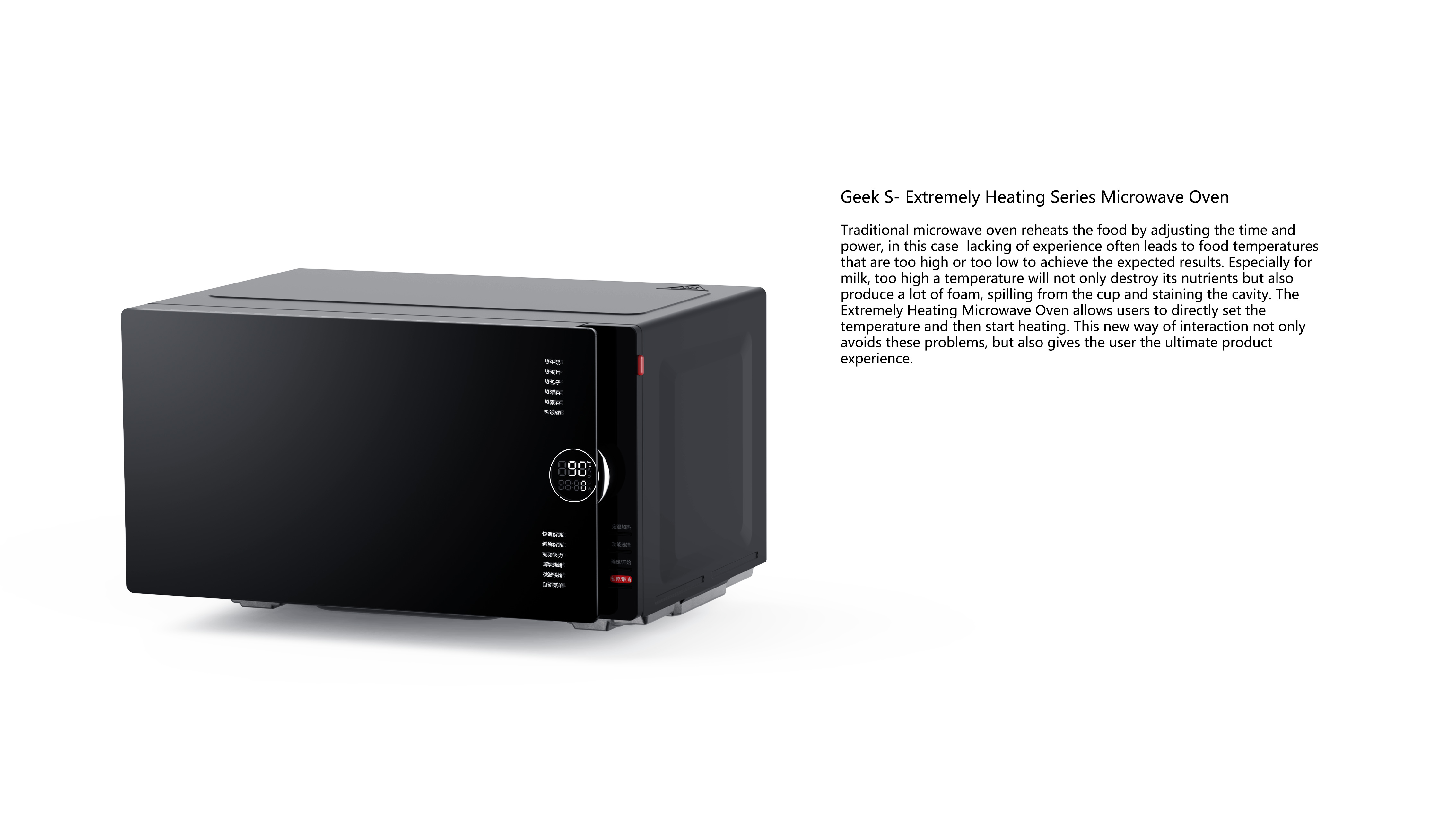 Geek S -Extremely Heating Series Microwave Oven