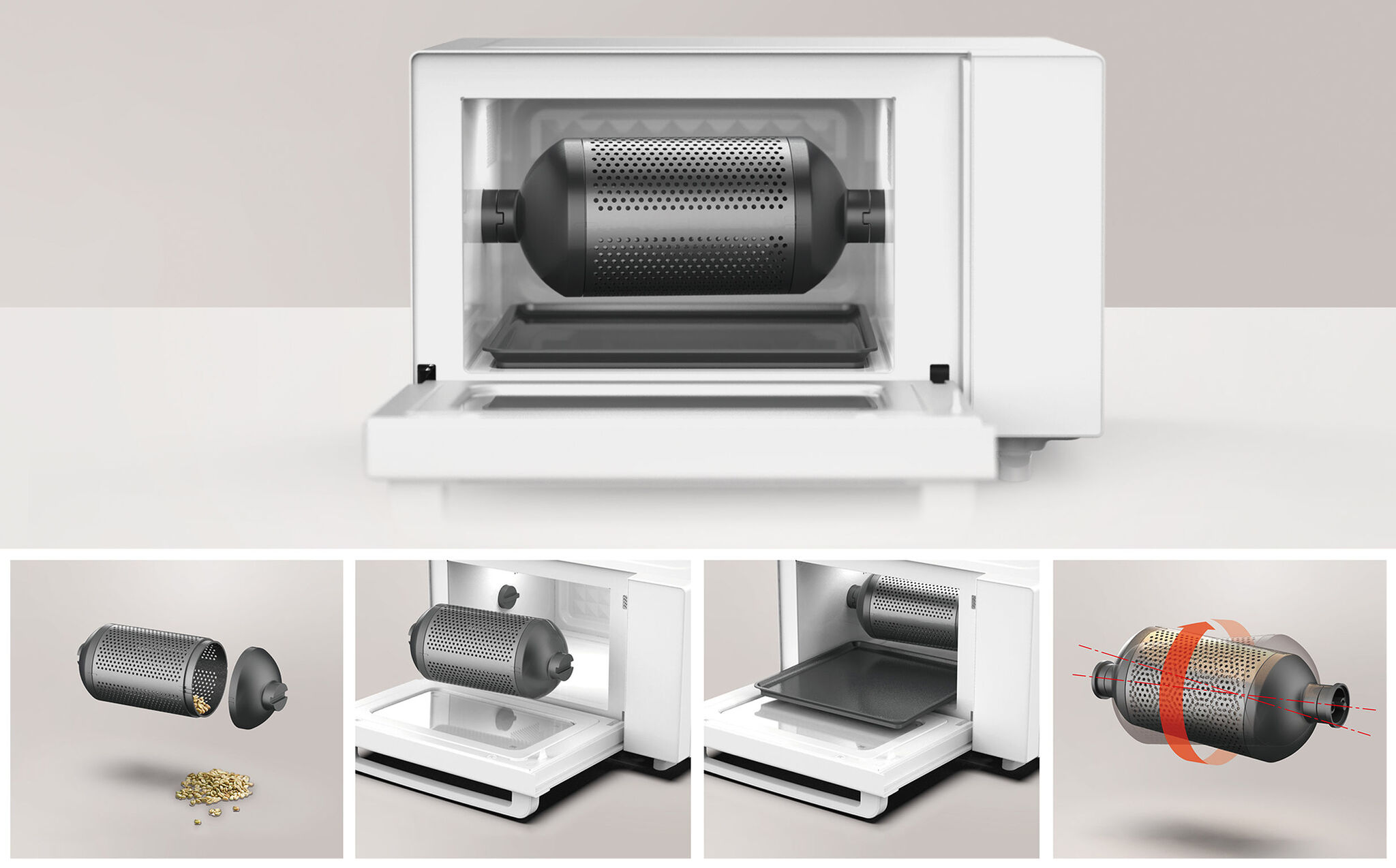 Coffee beans roasting accessories