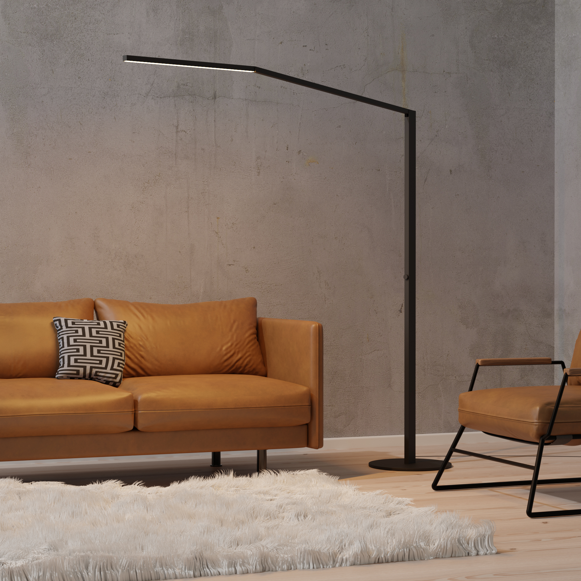 Z-Bar Titan Floor Lamp