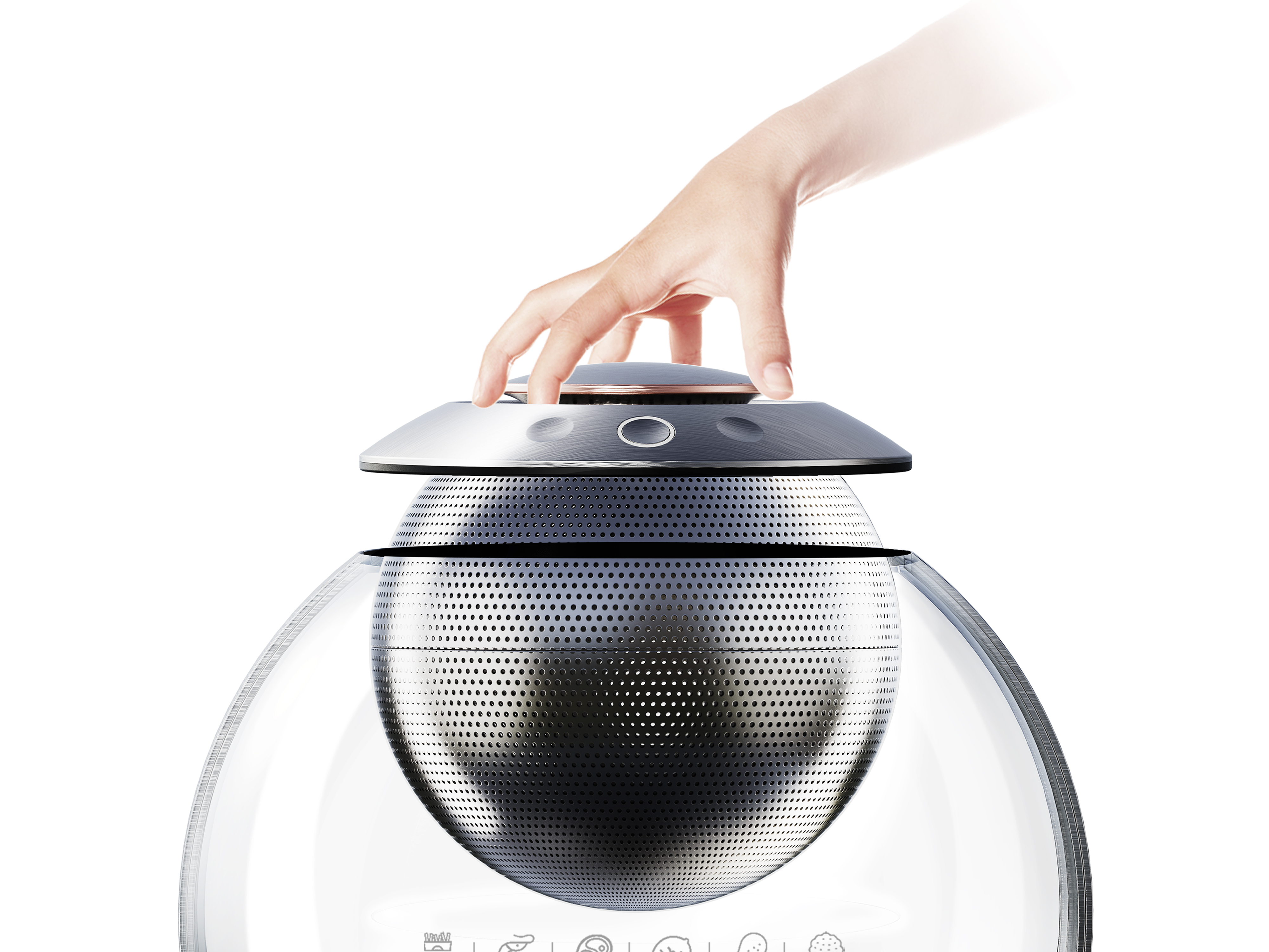 Magnetic Levitation Air Fryer