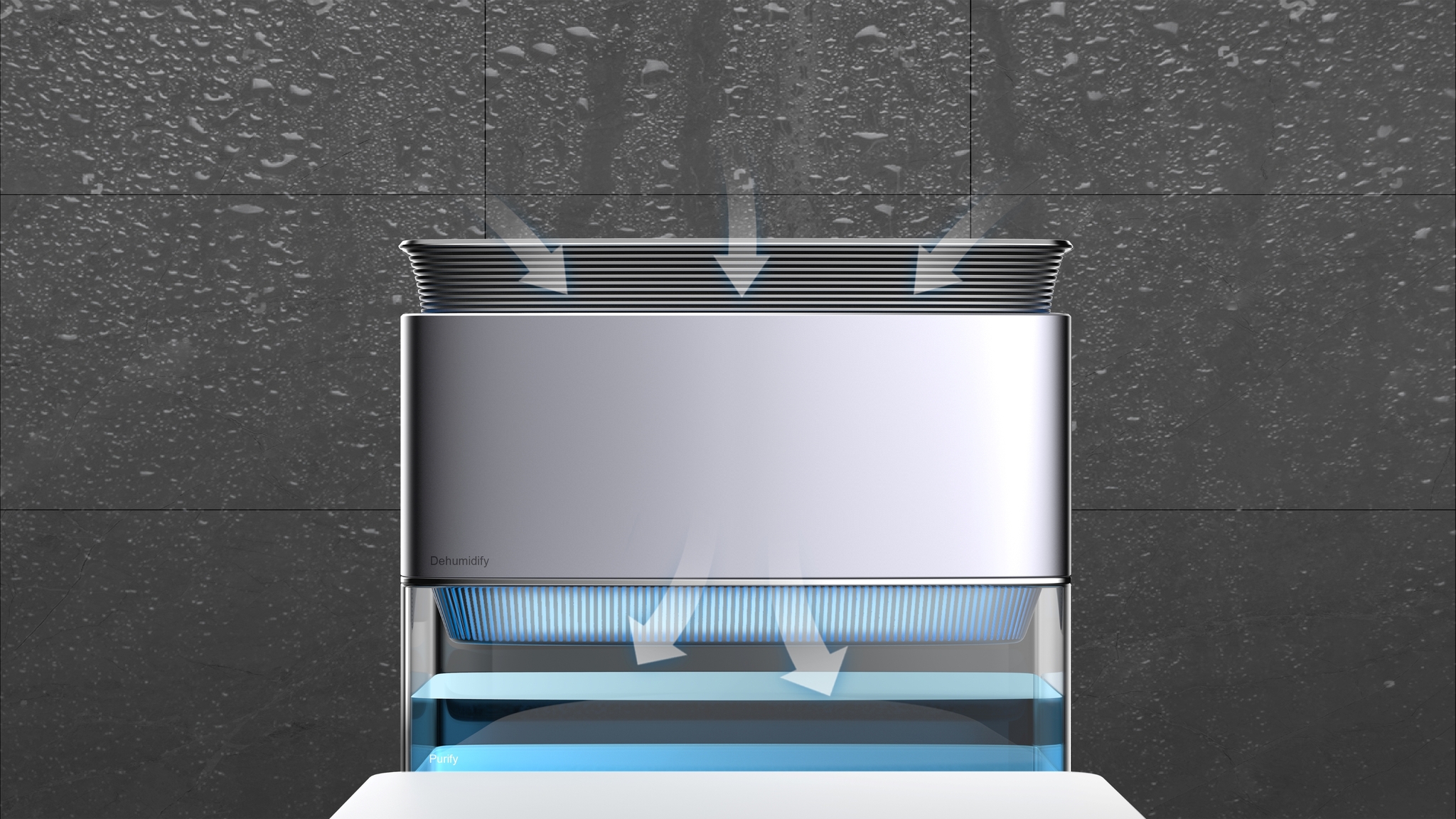 Bathroom Water Recycling Dehumidifier