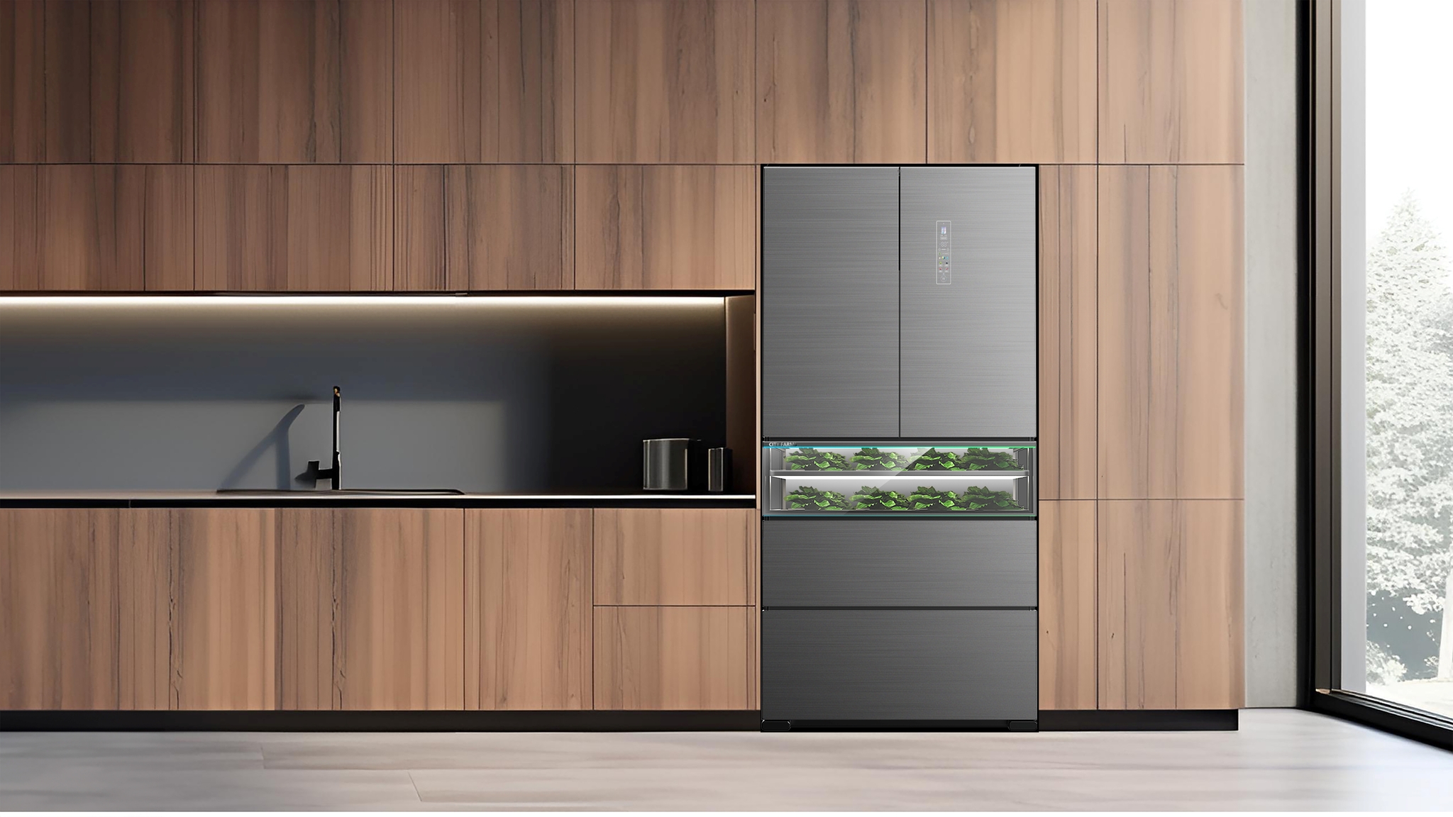 Urban Farm Refrigerator
