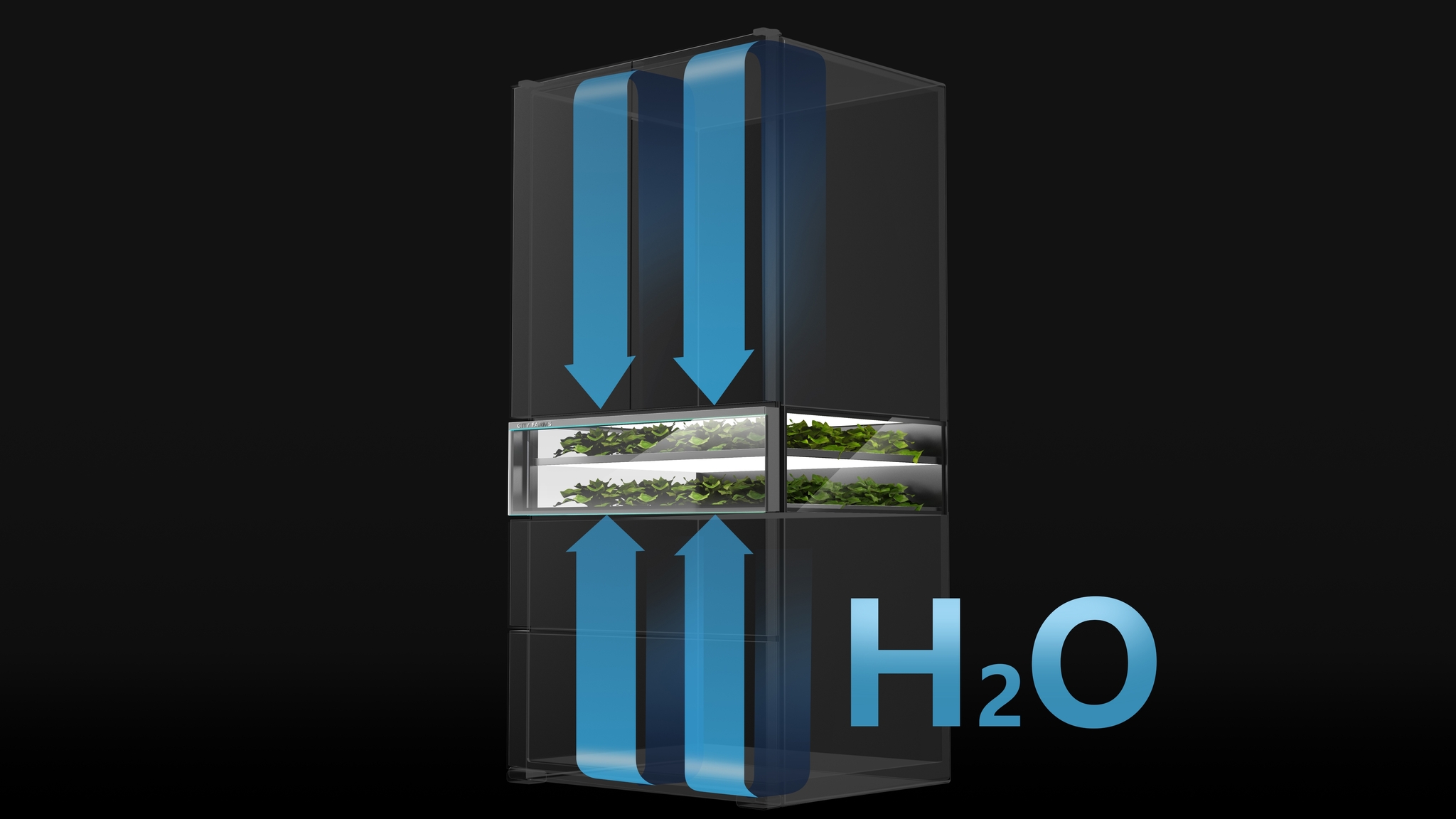 Urban Farm Refrigerator