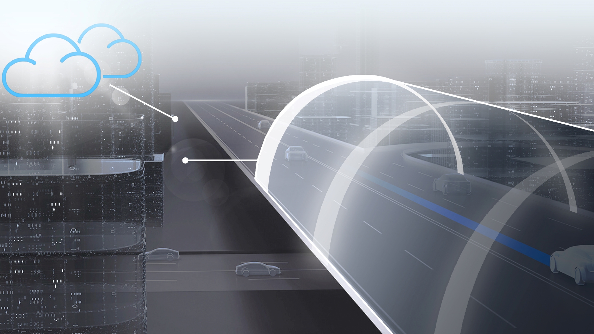 Tunnel visual buffer light