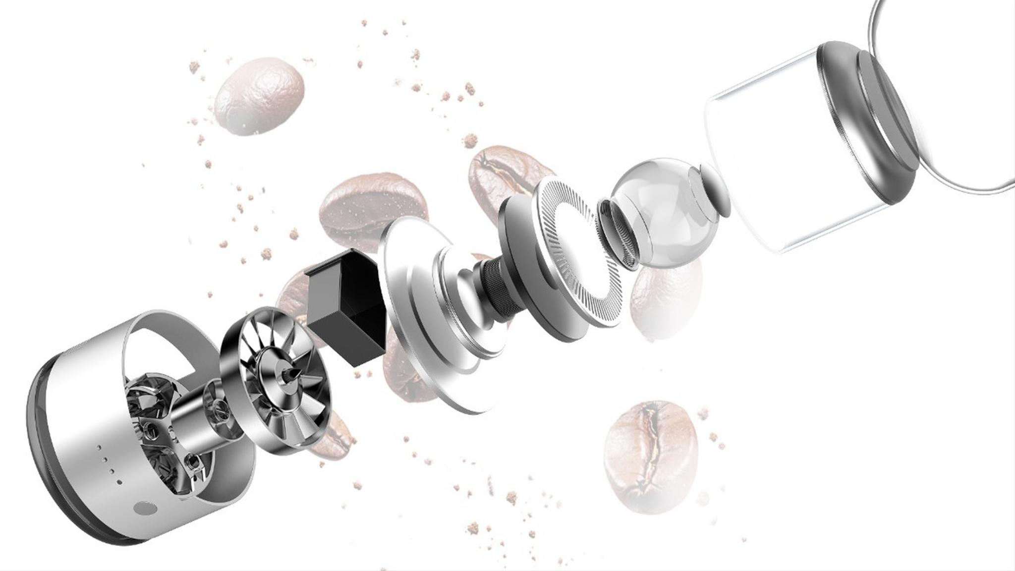 Magnetic levitation coffee bean roaste