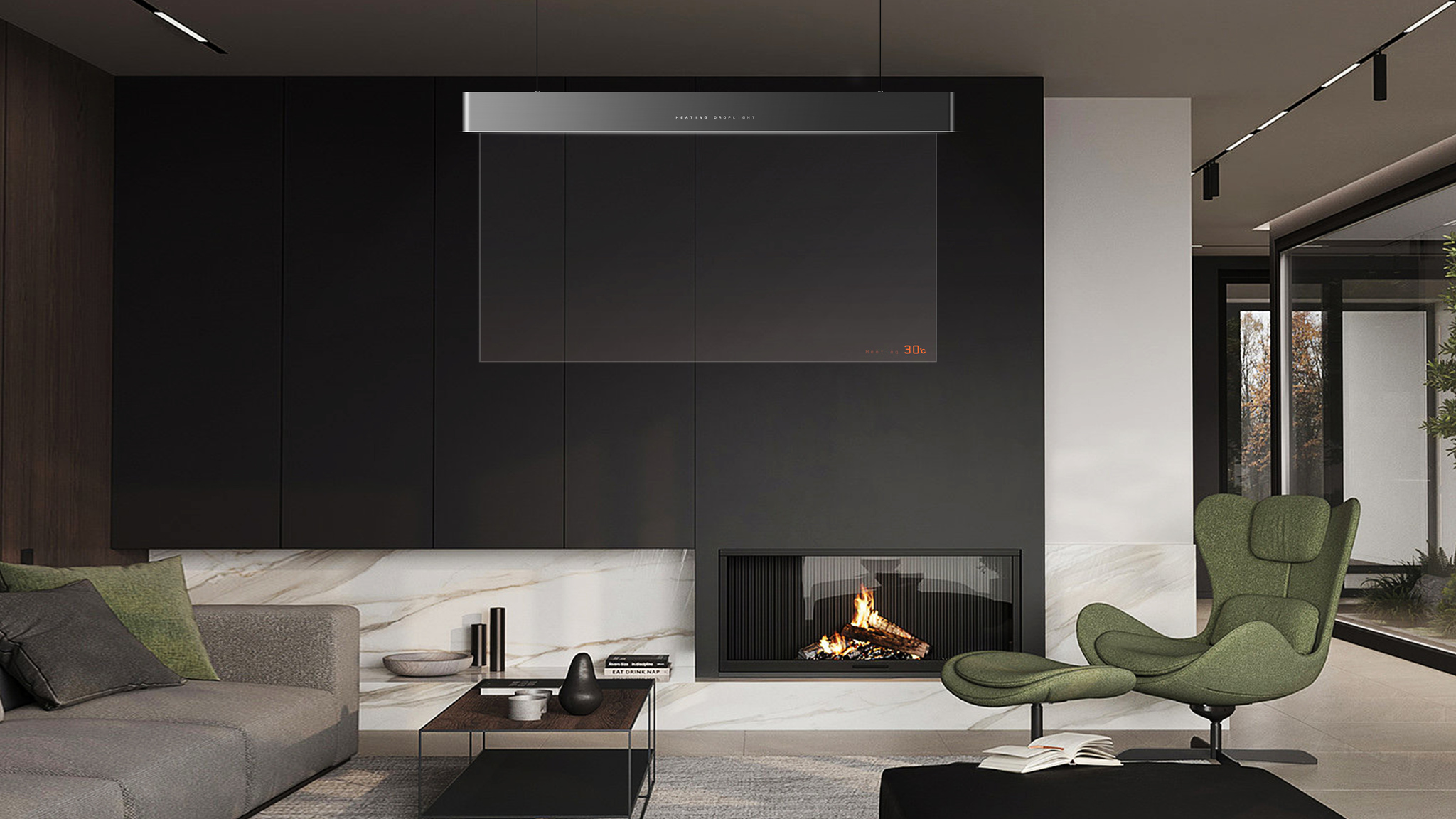 Heating droplight