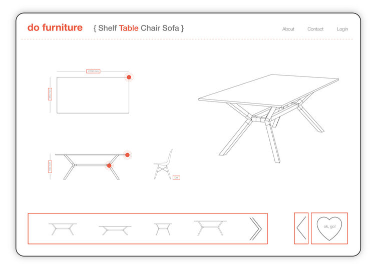 do furniture / table