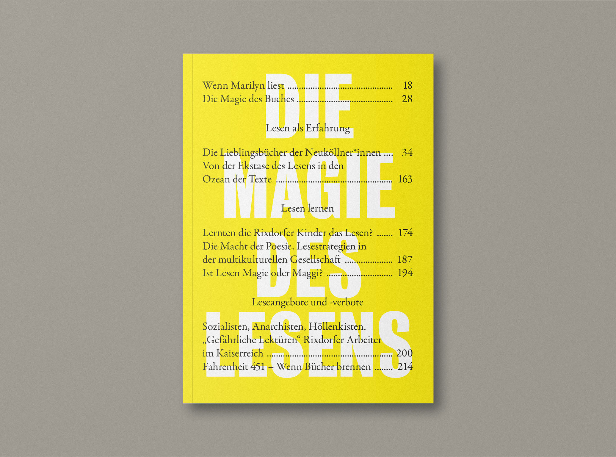 Die Magie des Lesens