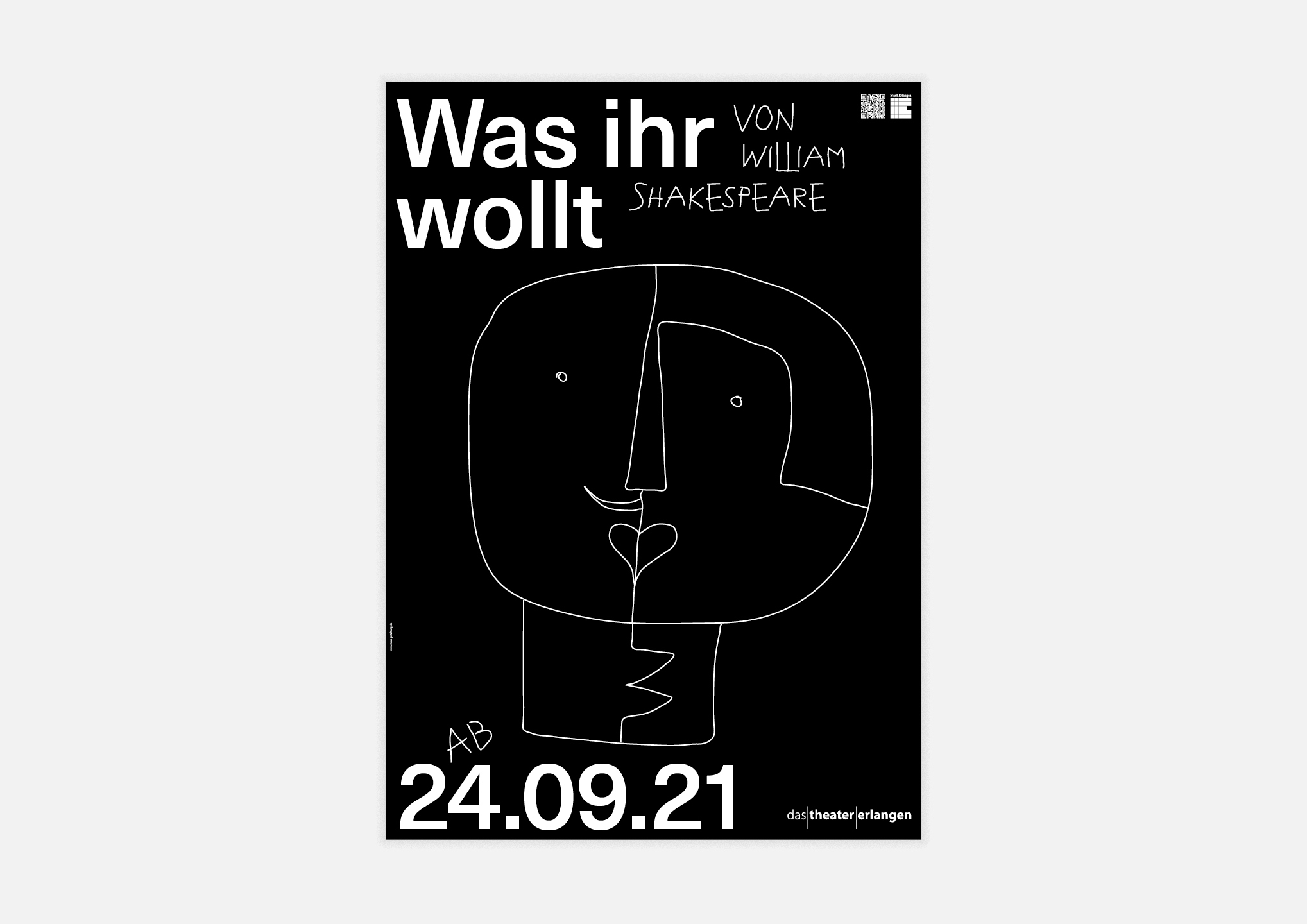 Theater Erlangen – Poster series