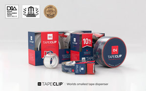 TapeClip, The World's smallest Tape Dispenser