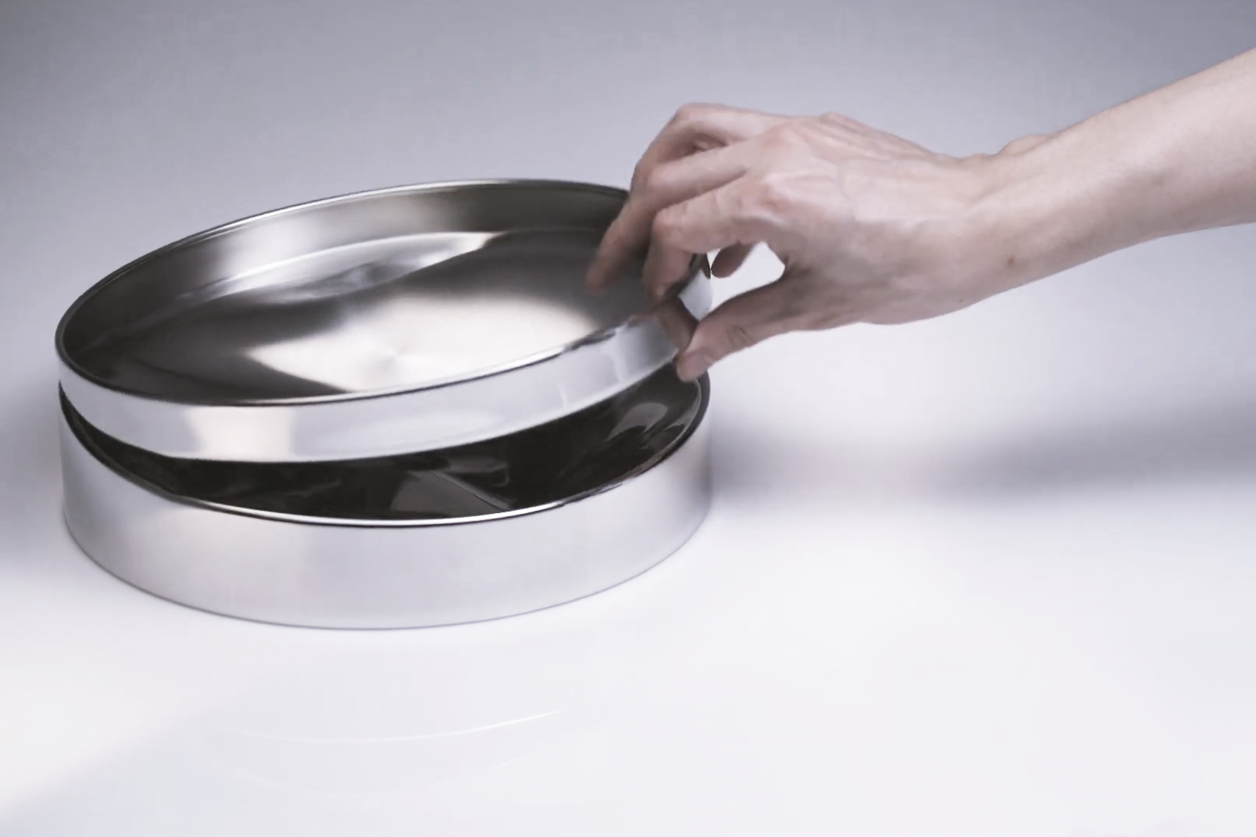 COEXISTENCE - Stainless Steel Tray Set