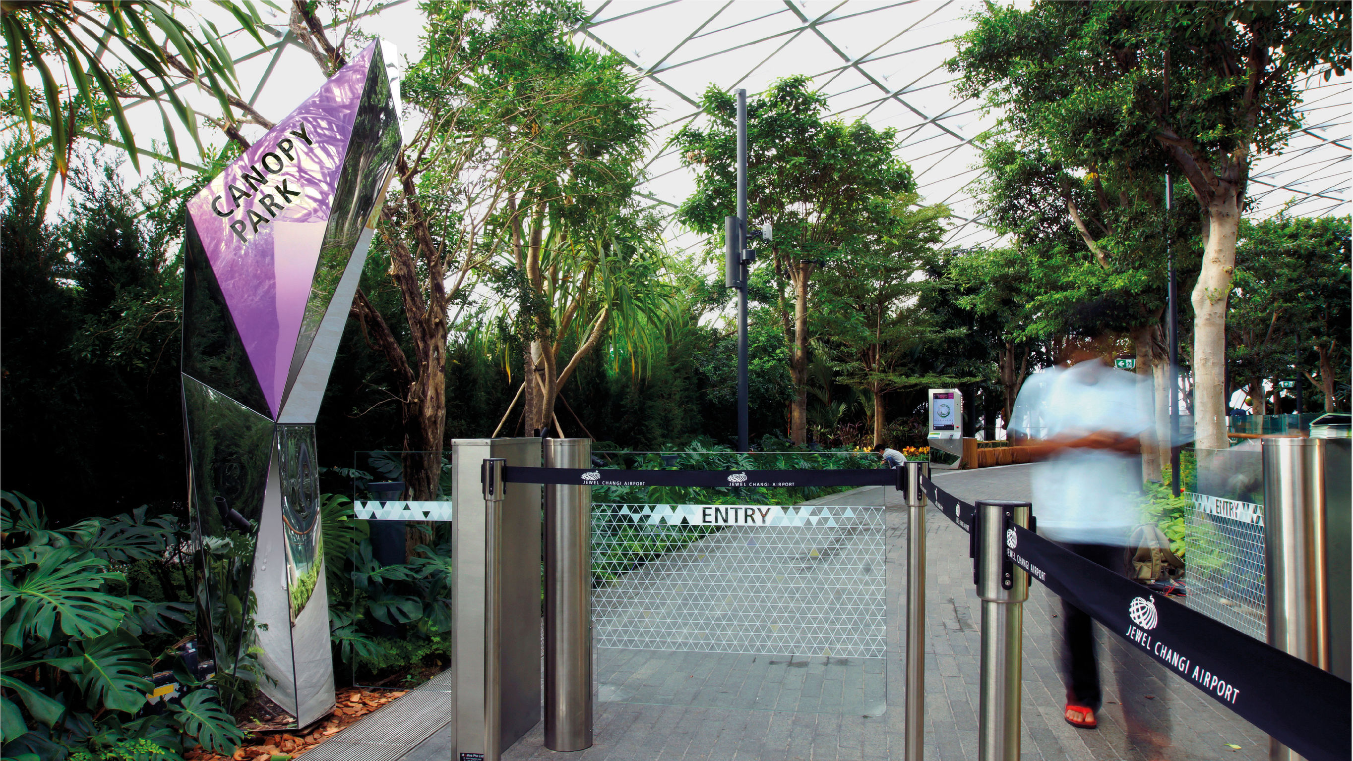 ATTRACTION SIGNAGE AT JEWEL CHANGI AIRPORT