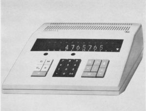 Electronic-Rechner ICR 412
