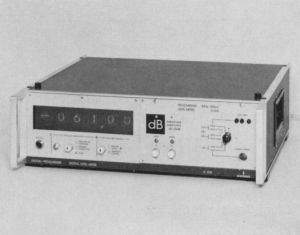 Digital-Pegelmesser D 2010