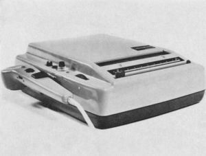 DICTAPHONE-Bürodiktiergerät mit Mikrophon U-421, Nr. 187250
