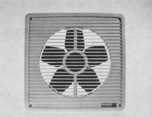 Wandeinbau-Ventilator Typ ETR 25