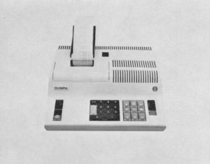 Electronic-Rechner druckend, CP 400
