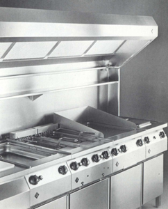 Griddleplatte Elektro-Counter-Linie