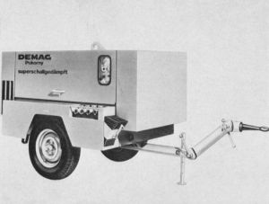 Fahrbarer Schraubenkompressor Type SC 5