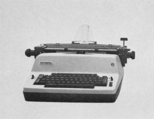 Schreibmaschine SGE 50 SL