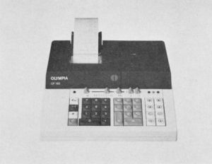 Electronic Rechner CP 162