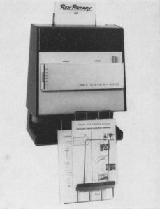 Kopiergerät RR 4000