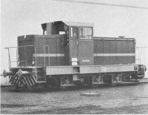 Führerhaus einer HENSCHEL Standard-Lokomotive