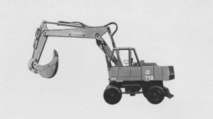 Hydraulik-Mobilbagger Fuchs 713 M