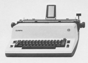 Büro-Schreibmaschine SGE 65 C
