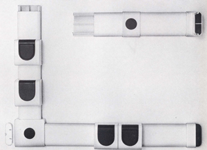 Gehäuse mit Wechselschalter (horizontal)
