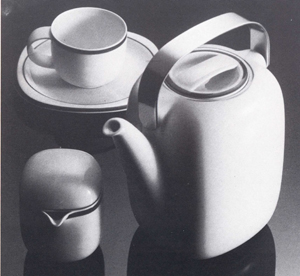 Kaffeeservice Form "Suomi" Dekor anthrazit