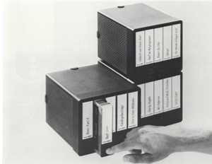 fischer Video-Cassettenbox Nr. 33040, für: VHS, Beta, V 2000