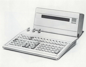 Tastatur mit Einzeilendisplay