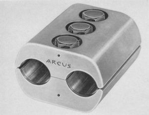 Alu-Stromklemme m. Federelementen