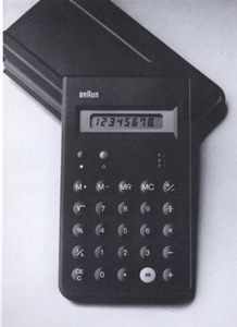 Braun control ET 55 Taschenrechner
