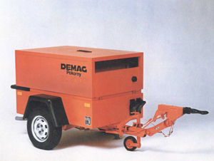 Fahrbarer Demag Schr.kompr.Type SC 30 DS